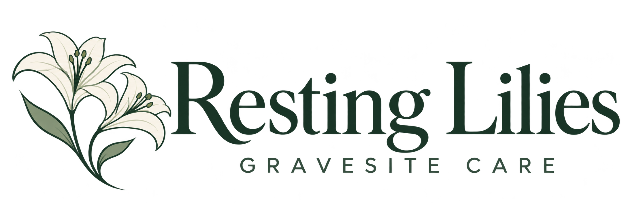 Resting Lilies — Gravesite Care